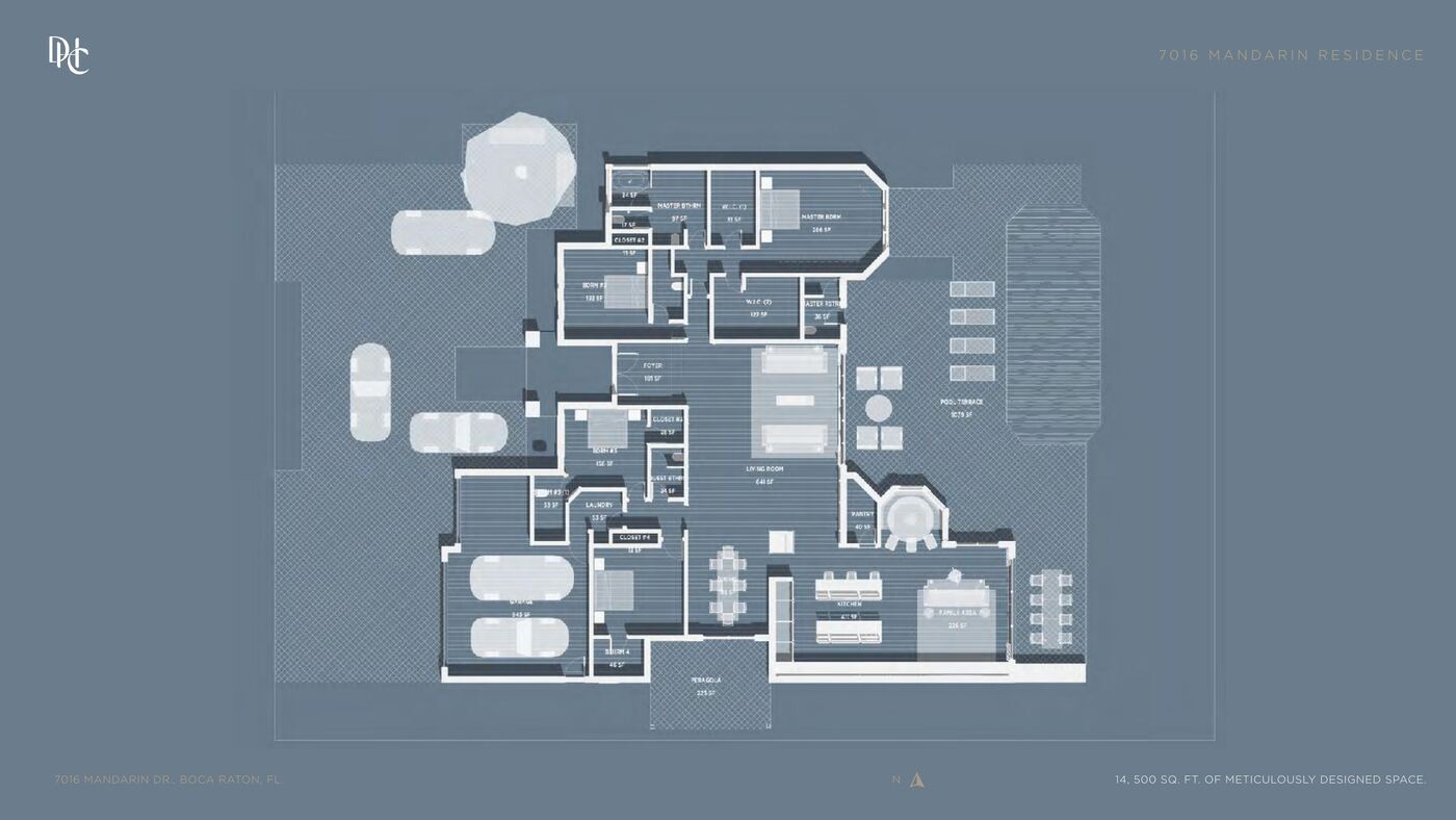 7016 Mandarin Residence floor plan